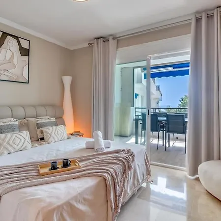 公寓 The Diamond Of Banus With Seaviews *